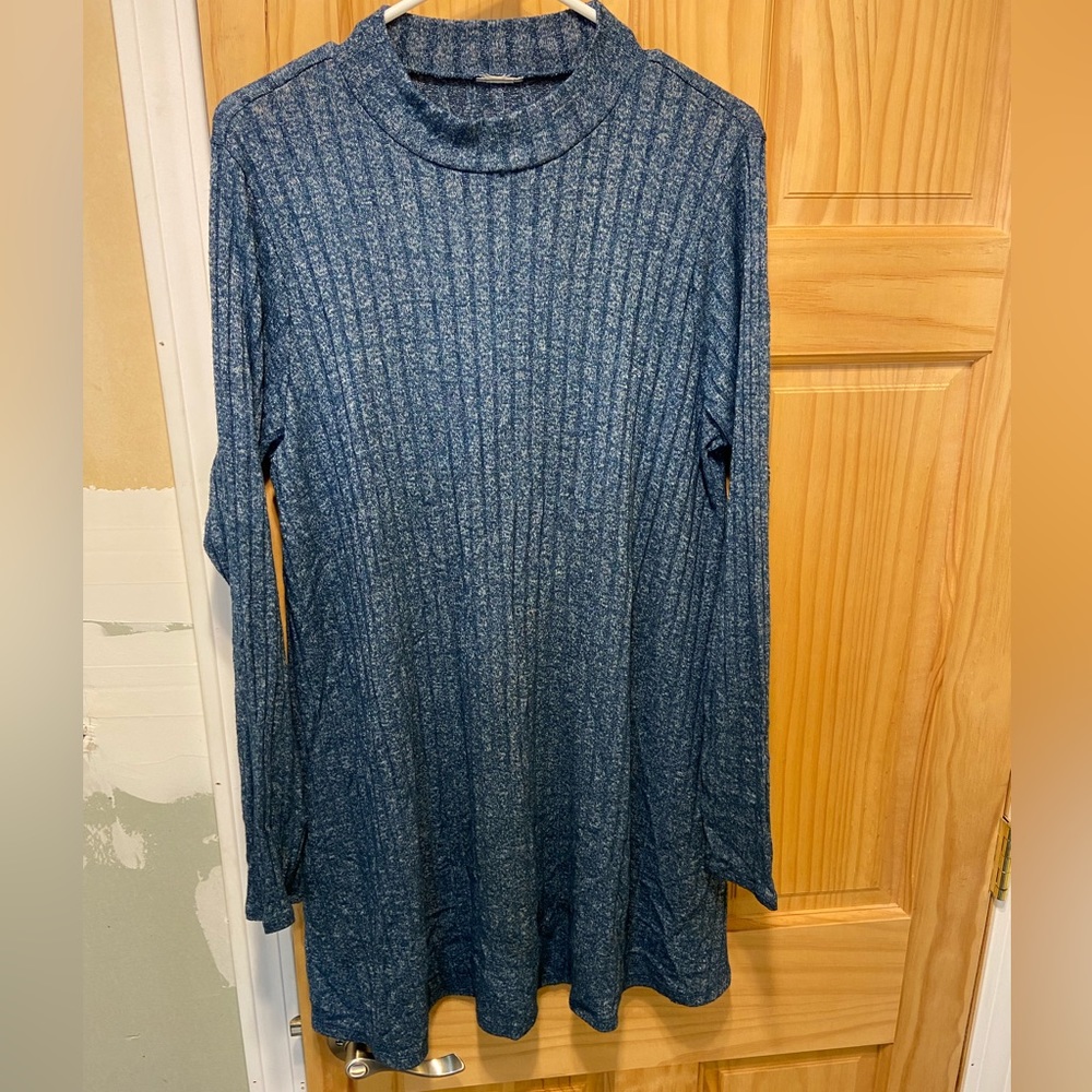 Women’s Crew Neck Tunic Sweater